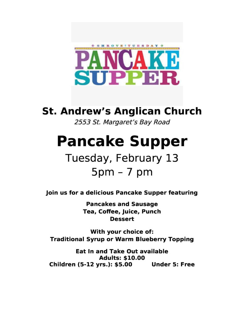 Pancake Supper Parish Of Timberlea Lakeside pancake-supper-parish-of-timberlea-lakeside